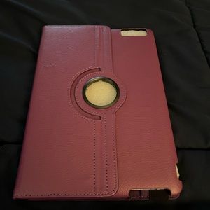 Purple iPad, or Amazon tablet case.